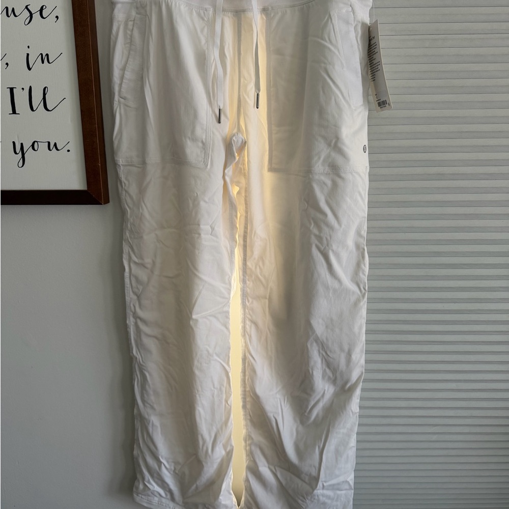 Lululemon Athletica White Track Pants
